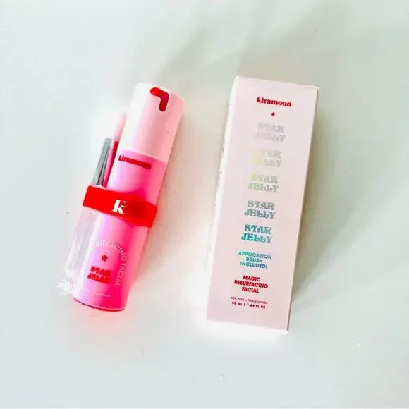 NEW SEPHORA KIRAMOON Star Jelly Magic Resurfacing Facial AHA Gel Face Mask - Picture 6 of 9